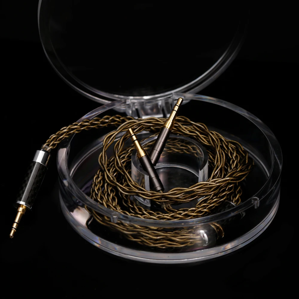 SYRNARN 6N Single Crystal Copper HIFIMAN ANANDA Deva pro SUNDARA HE1000V2 6SE R9 Edition XS Balance Upgrade Headphone Cable