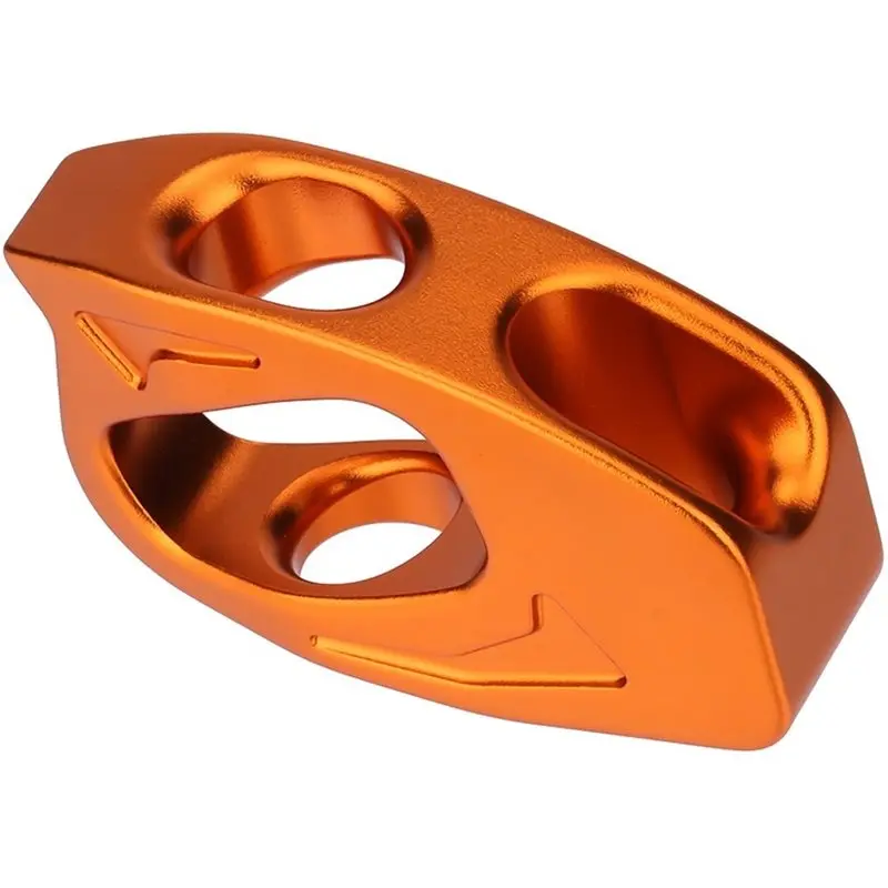B48B-Aluminum Alloy Climbing Adjuster Accessory, Small Rope Control Plate Designed For Outdoor Use And Carrying Need