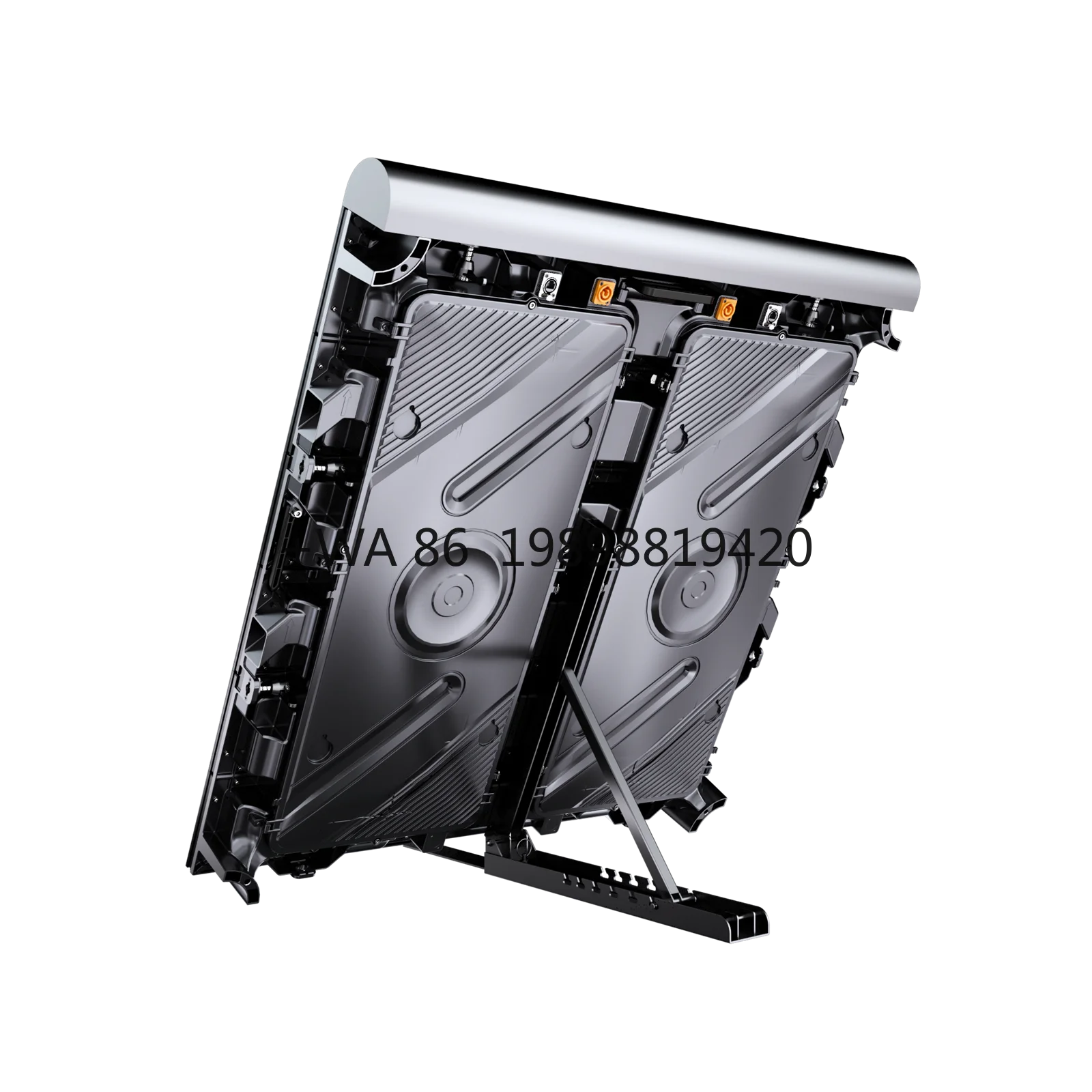 

Экран с угловой защитой, новый светодиодный видеостена 960x960 мм для использования в помещении и на открытом воздухе P2.5 P5 P6.67 P10, футбольный светодиодный дисплей