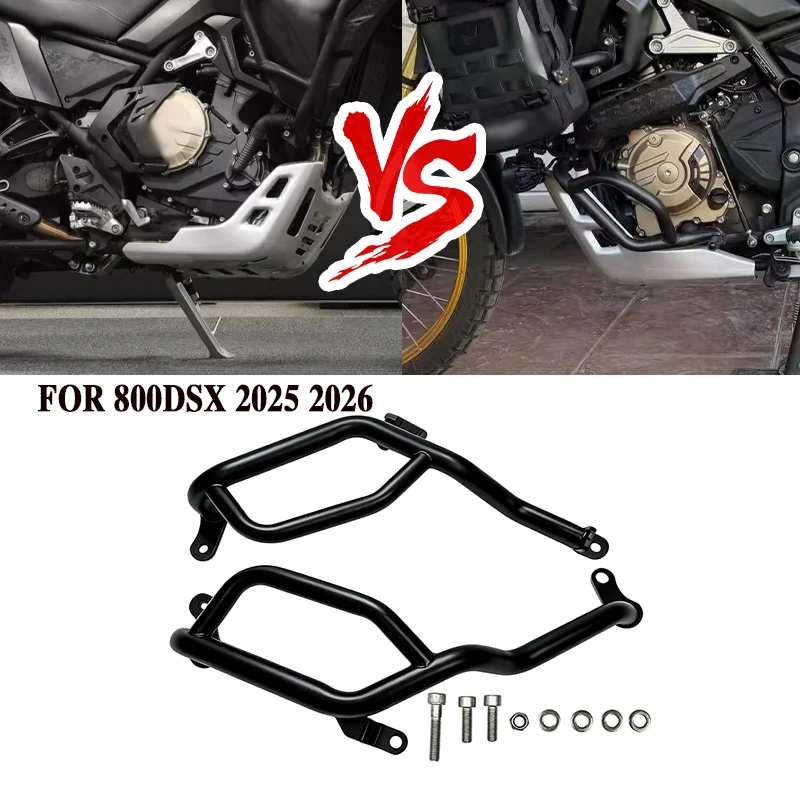 Motorcycle Accessories Highway Motor Shield Crash Bar Frame Bumper Fairing Defense Cover Kit Fit For VOGE VOGE 800DSX 2025 2026