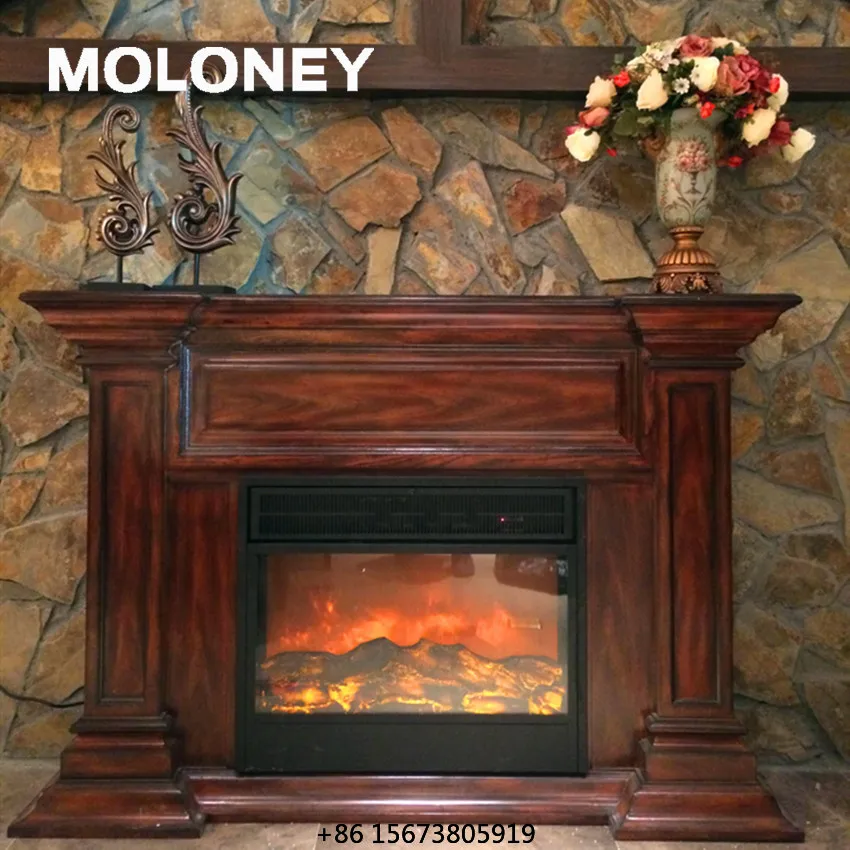 Christmas High Simulation Three-dimensional Ceramic Fiber Fake Firewood LED High Brightness Electric Sfeerhaard Fireplace Heater