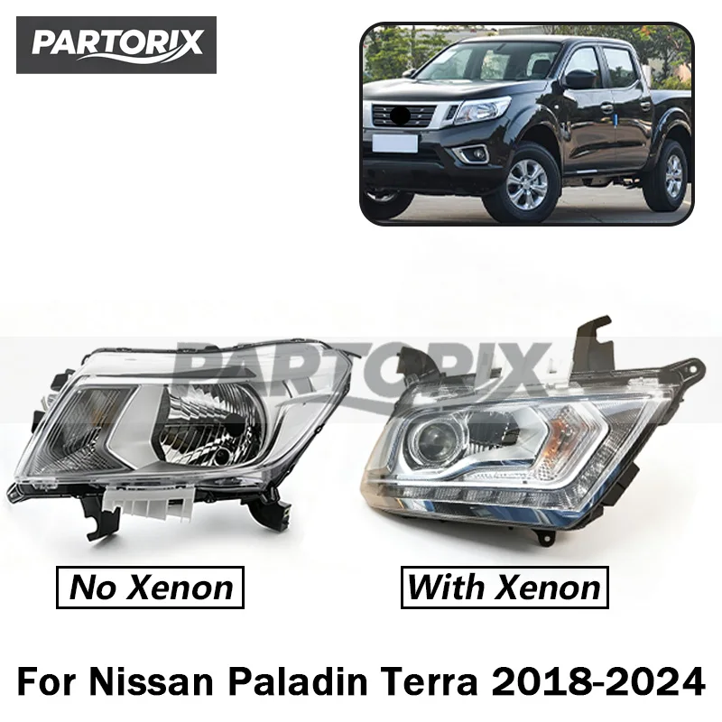 Auto Front Lights LED Headlamps Assembly For Nissan Navara Frontier NP300 2015-2019