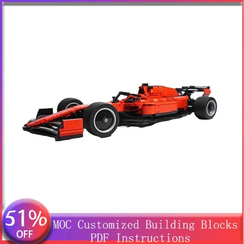 

3180 PCS Sports Car Side-box design MOC Customize Modular Building Block Creative Design Educational DIY Boys Holiday Toy Gifts
