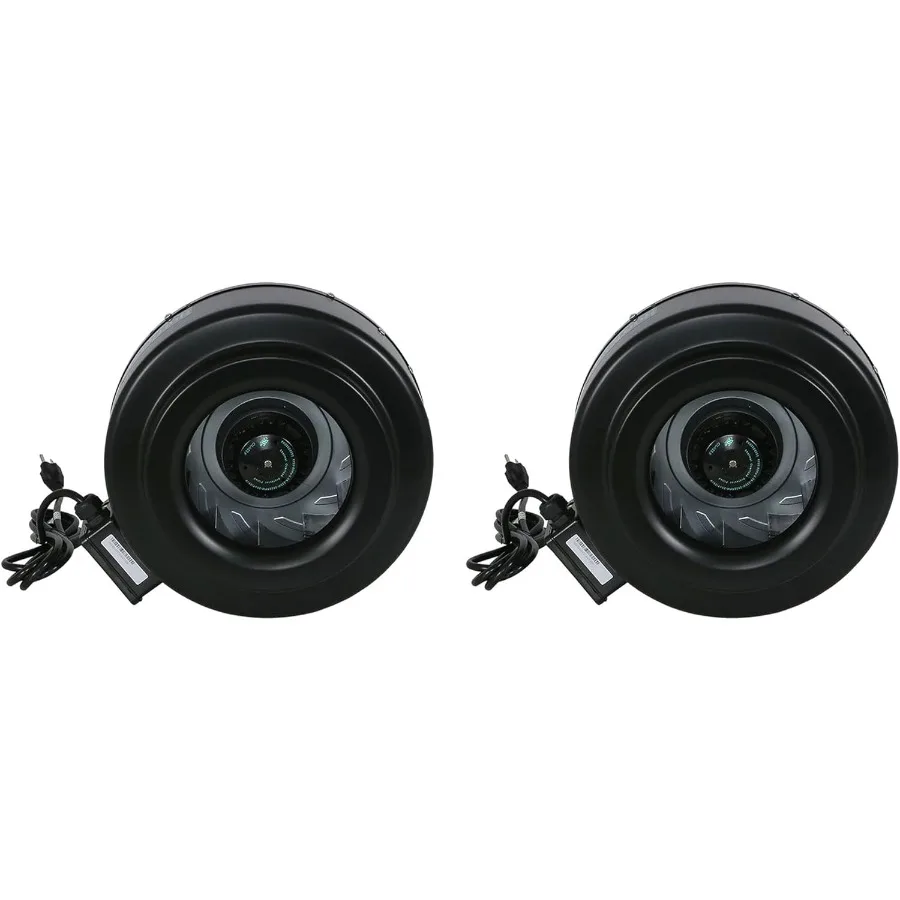 

10 Commercial Grade Inline Fan for Phresh Black Ops Carbon Filters Ideal-Air Ducting and Clamps and Titan Controls Ventilation