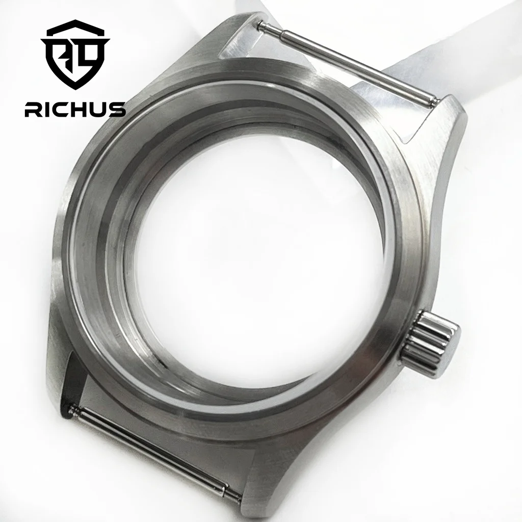 

RICHUS NH35 Watch Case 36mm 39mm Watch Case Sapphire Glass Fit NH34 NH35 NH36 ETA2824 PT5000 Movement
