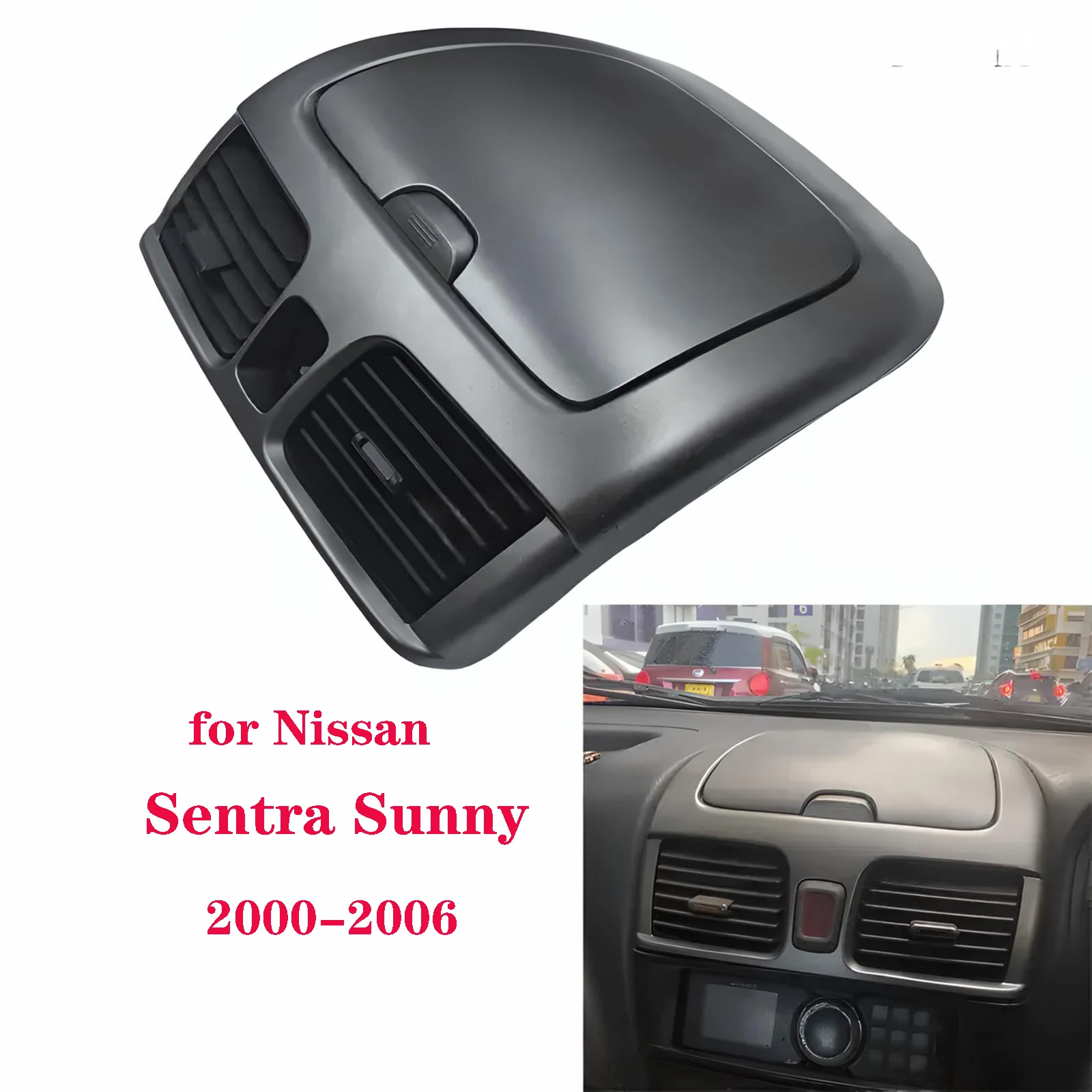 Car Interior AC Air Outlet Vent Dash Vent for Nissan Sentra Sunny 2000-2006 68266-0460 /68260 5M002 Car Air Conditioner Part