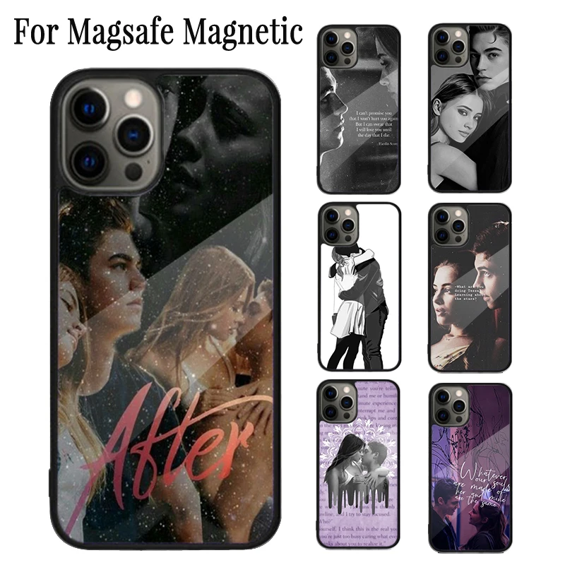 After We Collided Hardin Scott Tessa Magnetic Phone Case For iPhone 16 15 14 Plus 13 12 11 Pro Max Magsafe Wireless Cover