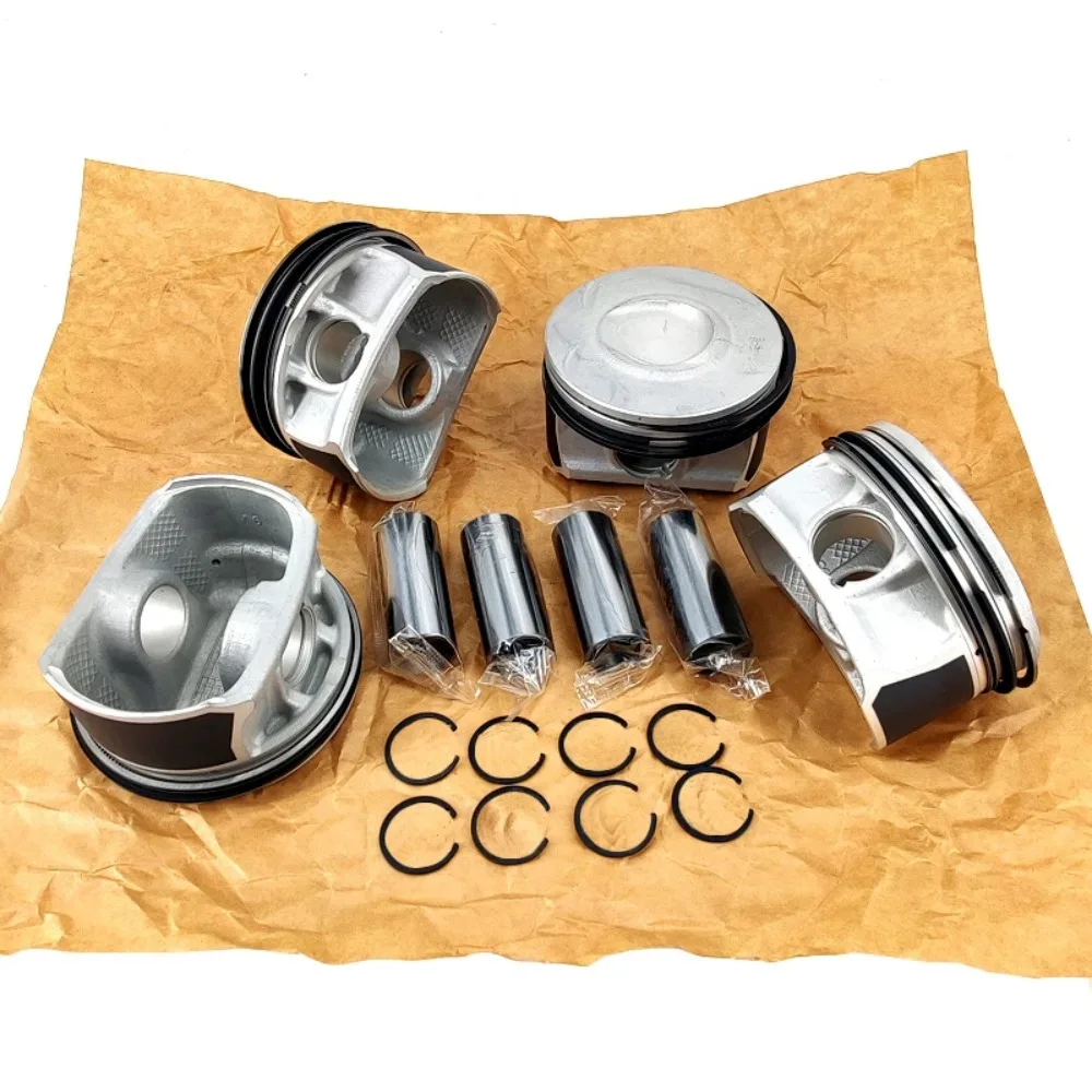 Engine Piston Assembly New Car Engine Internal Parts For Peugeot Accessories 2008 308 3008 RCZ Citroen C3 C4 1623831380