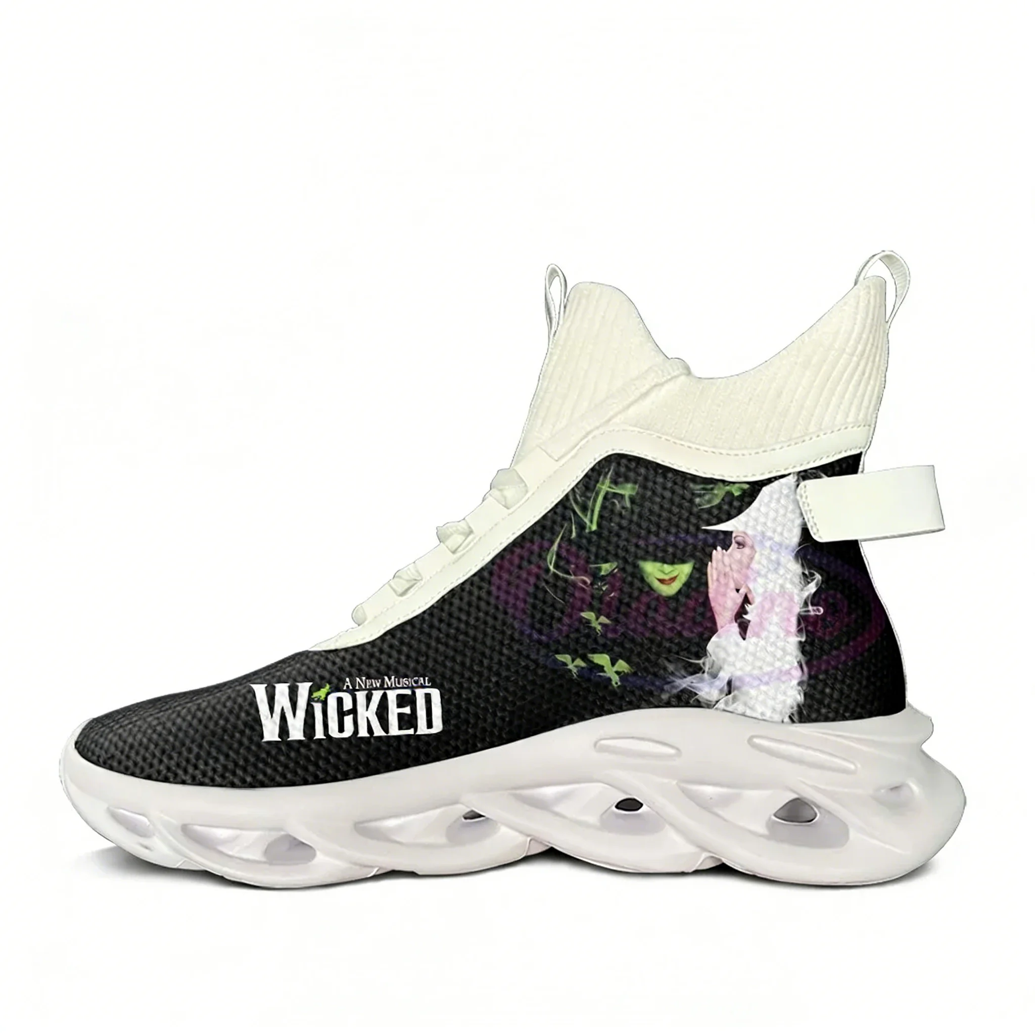

Кроссовки Wicked the Musical High Top Flats для мужчин и женщин, легкие кроссовки для походов, путешествий, альпинизма, бега