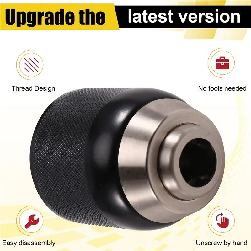 Happy New- Keyless Chuck Replacement For N196034 DCD796/797/792/791/790/795/771/777/734/776/DC988K/984KN Chuck Assembly B
