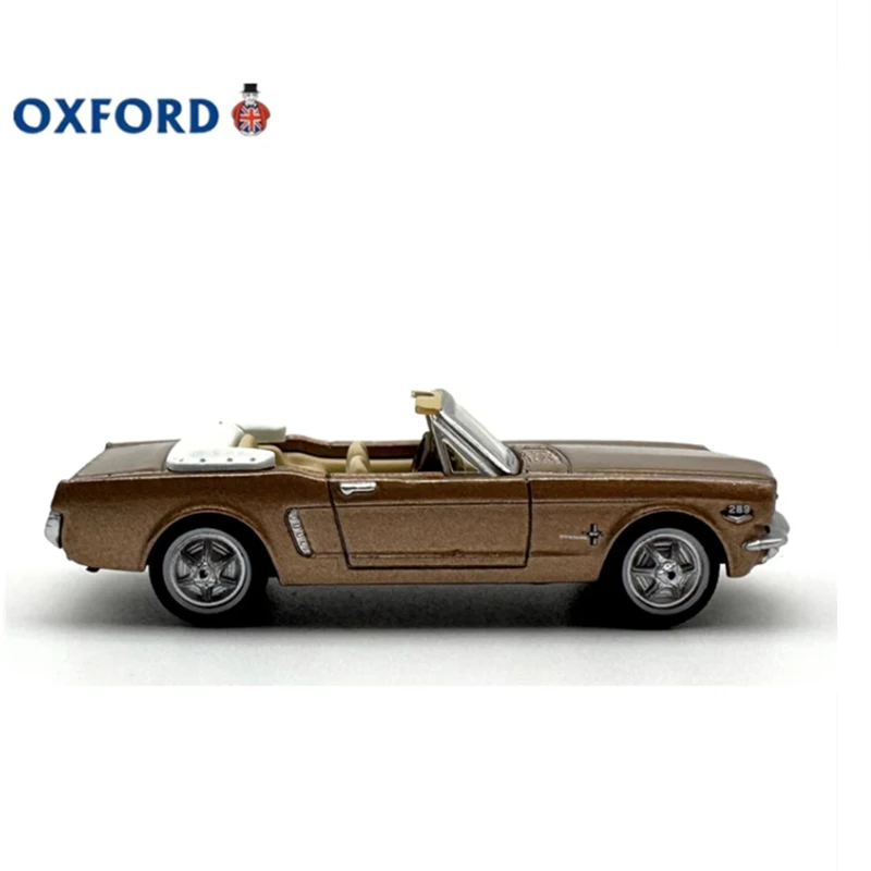 OXFORD Diecast 1:87 Scale Cabriolet Alloy Retro Sports Car Model Finished Product Simulation Toy Collection Gift Static Model