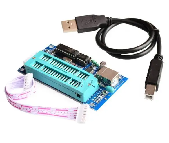 

5pcs/lot PIC K150 ICSP Programmer USB Automatic Programming Develop Microcontroller + USB ICSP cable