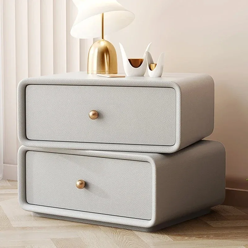 

/Cream Wooden Nightstands Organiser Adjustable Space Saving Bedroom Nightstands Modern Unique Table De Chevet Furniture Bedroom