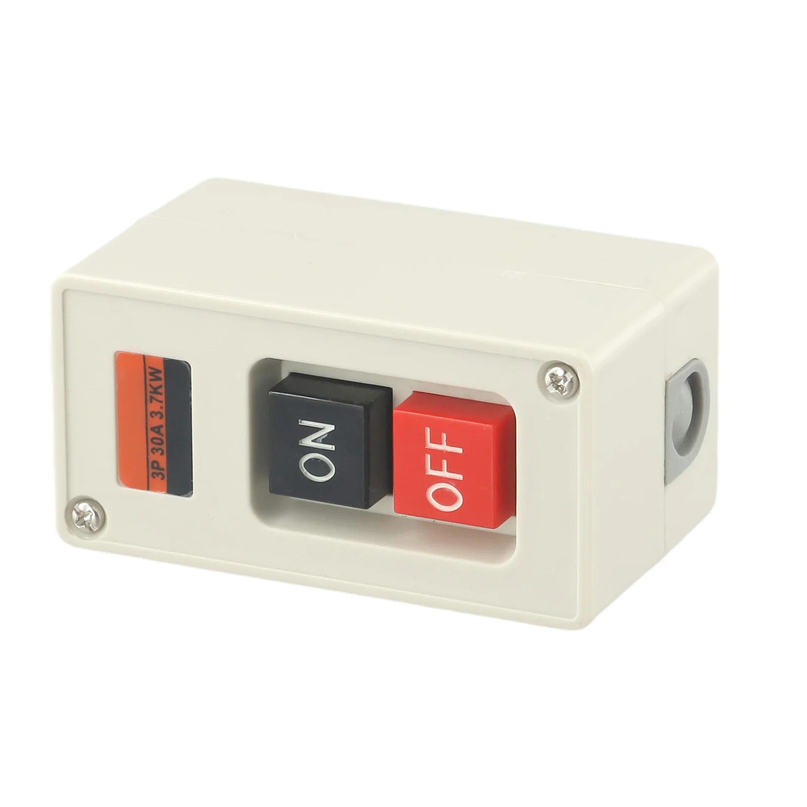 

9 х 4,6 х 5,1 см 3-фазный переключатель 30 А Выключатель питания 3,7 кВт Эффективная конструкция проводки для управления оборудованием