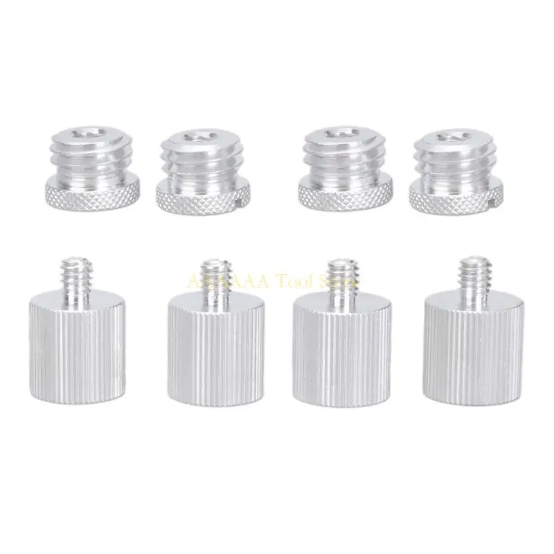 A2BE 1/4インチから5/8インチのアルミニウムアダプター1/4スレッドレンジファインダー三脚アダプターコンバータースレッドネジアダプター