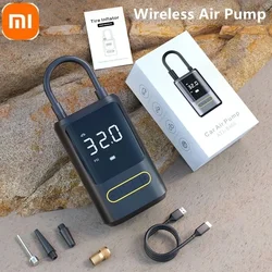 XIAOMI 150PSI 4000mAh Car Air Compressor Inflatable Pump With LED Lamp For Car Motorcycle Tyre Inflator Wireless Electric