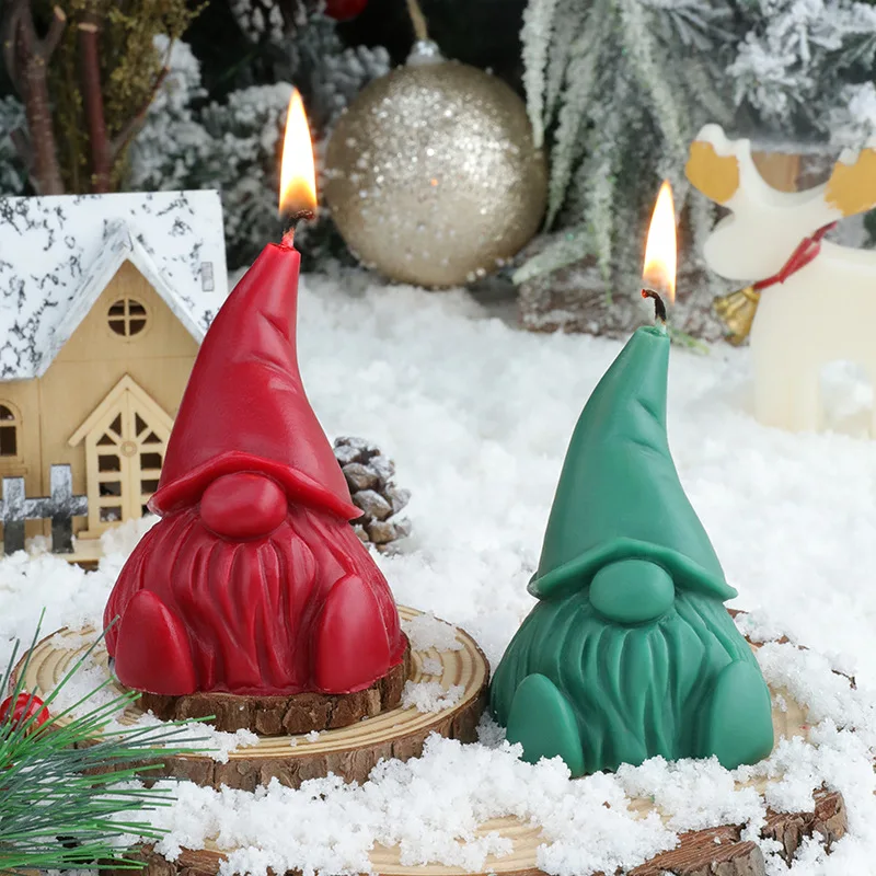 Candles Home Decoration Santa Claus Style Scented Candles Winter Atmosphere Scented Candles