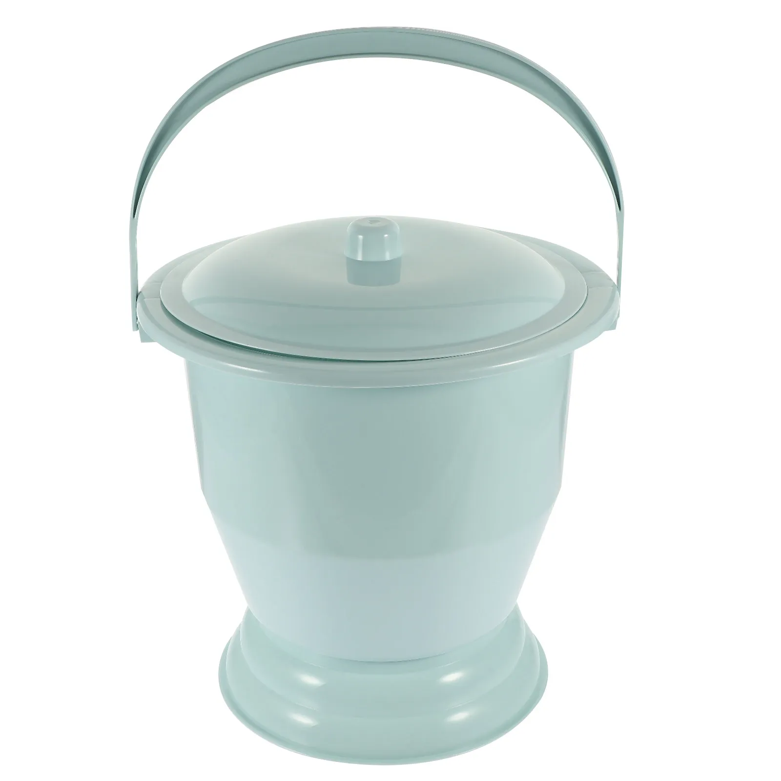 

Premium Plastic Chamber Pot with Lid Portable Urine Bucket for Kids Elderly Pregnant Adults Nighttime Use Bedroom Bedside
