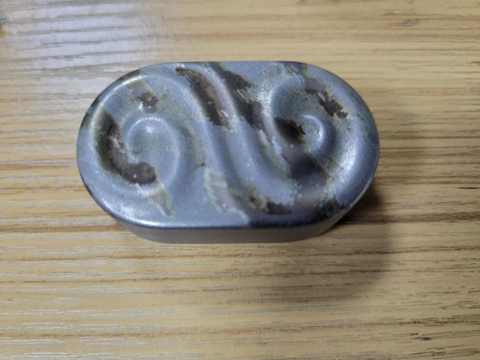 Used EDC Push Card, Rare, Out of Print [seki Circle Rain Wave] Rain Wave Circle Color
