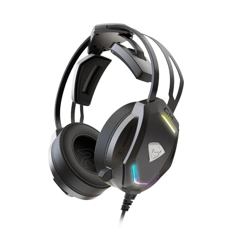EPZ GM50-hoofdtelefoon Bedraad Multifunctionele USB-kabelbediening Intelligente gaming-geluidskaart Ruisonderdrukking Microfoon Gaming-hoofdtelefoon
