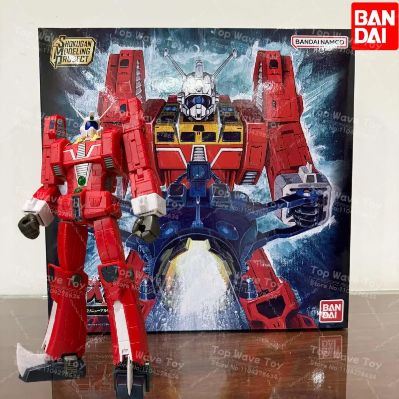 NUEVO STOCK BANDAI Genuino Densetsu Kyojin Ideon Ideon- Bandai Shokugan Candy Toy SMP Hatsudou Set Renovación Ver. Regalos Modelo de juguetes