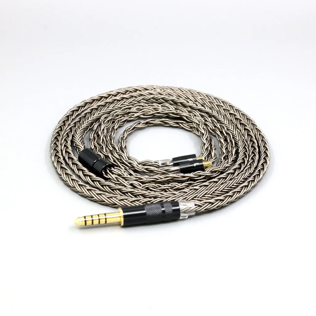 Cable de auriculares HIFI Aduio para Acoustune HS 1670SS 1695Ti 1695Ti 1655CU gris plateado 16 Core 8855