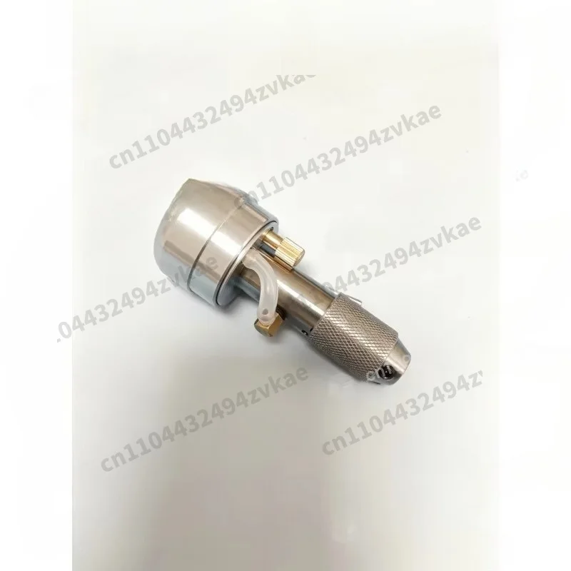 Standard Head Changeable Hand Control ModelPneumatic Push Knife, Metal Lindsay Engraving, Engraved Gold Handle,