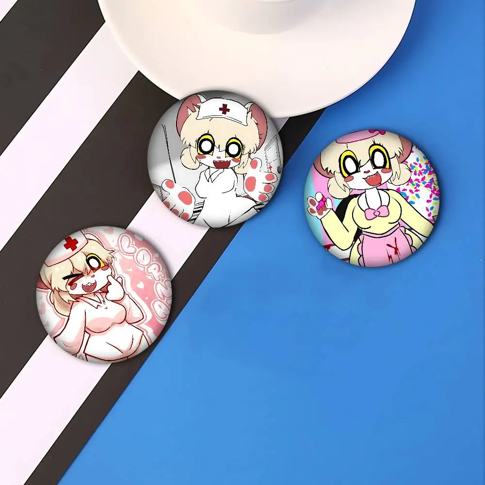 الرهيب ماوس L-LornaS أنيمي دبابيس لطيف الكرتون شارة سترة الجينز التلبيب دبوس هدية الملحقات #1