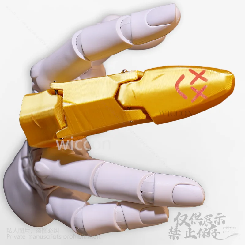 อะนิเมะ Jinx คอสเพลย์ร้อนเกม Arcane 2 LOL 3d Finger Props อุปกรณ์เสริมสําหรับสาวฮาโลวีน Christmas Party ของขวัญที่กําหนดเอง