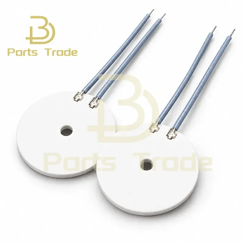 High Temperature Annular Ceramic Heating Sheet Instant-heating Alumina Heating Ring 5V 12V 24V 36V