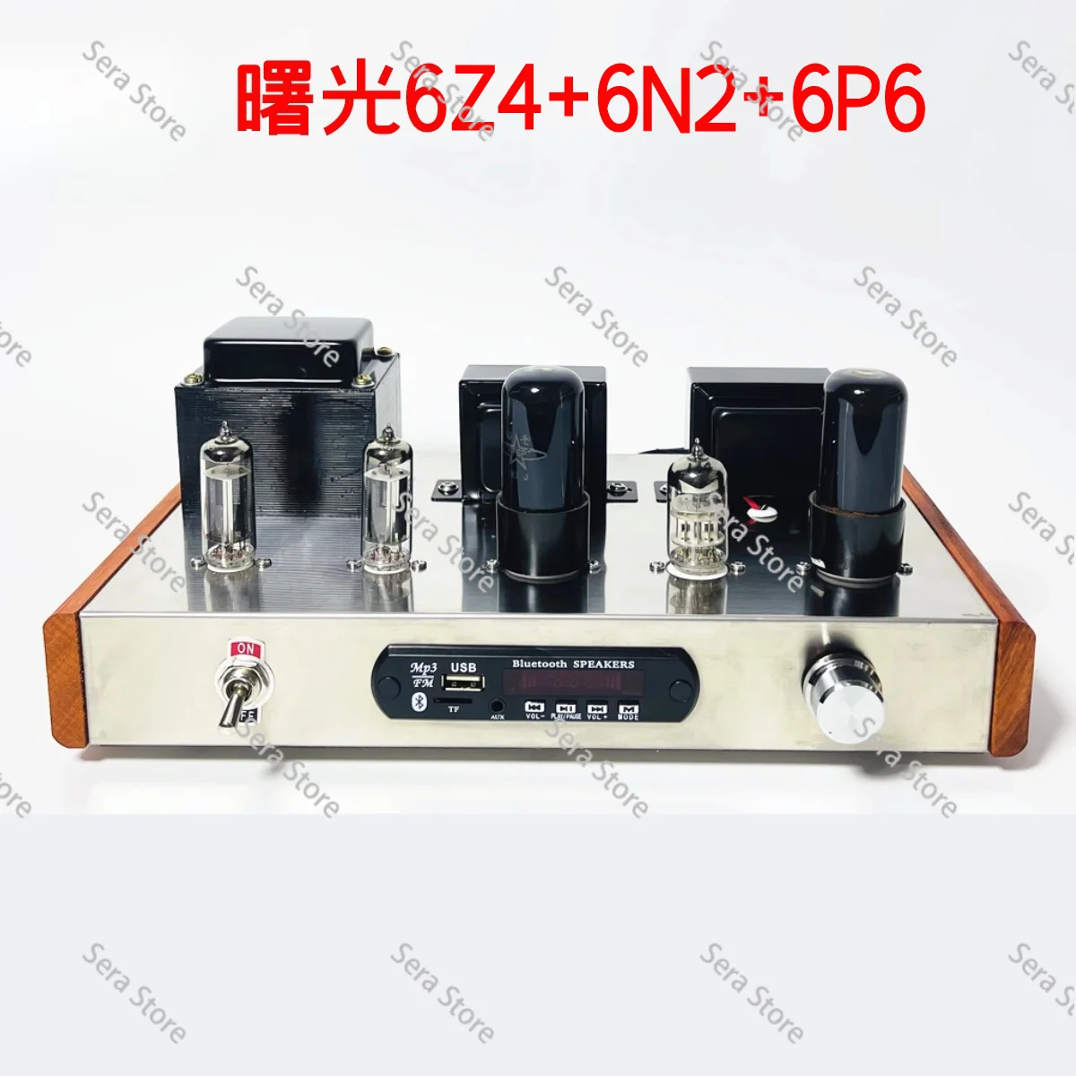 6P6P Tube Amplifier Kit Dual 6Z4 Tube Rectifier HiFi Audio Amplifier Finished