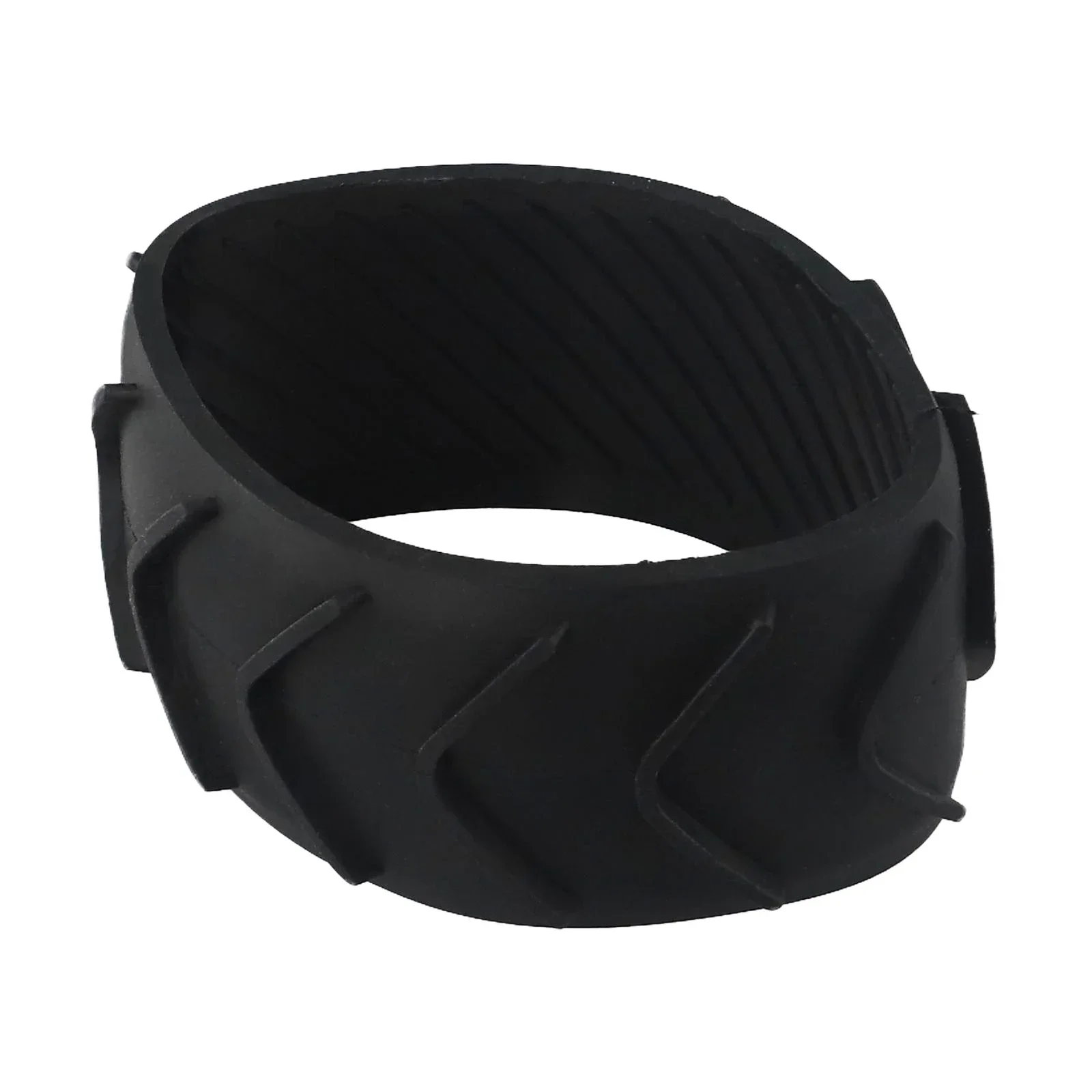 

1pc Wheel Protection For Robotic Lawnmower Front Wheel Profile Tuning Rubber Wheel Protection 85*44mm Garden Power