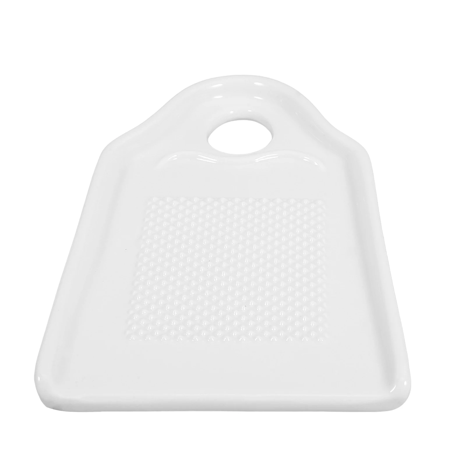

Ceramic Ginger Grinder Complementary Food Garlic Grater Dish Trapezoidal Accessory