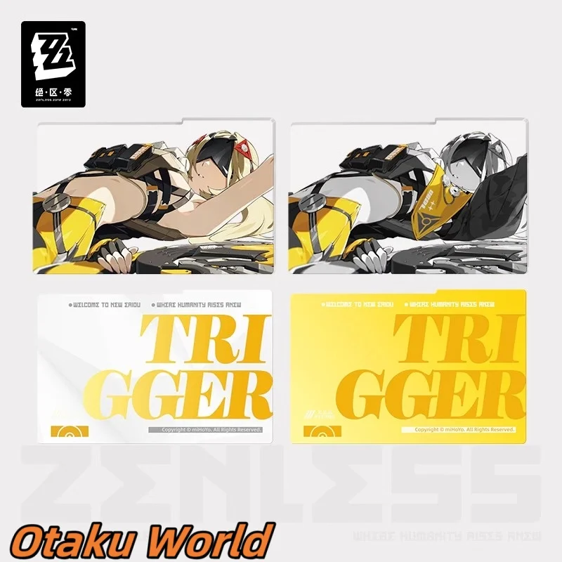 In stock Soldier 11 Trigger Acrylic ornament Original Merch Mihoyo ZZZ Game Zenless Zone Zero Role Play Costume Halloween Gift