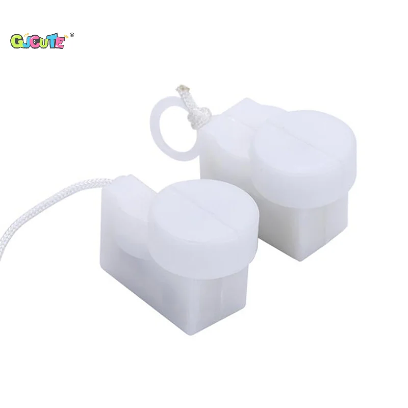 Pull String Cord Music Box White Baby Infant Kids Bed Bell Rattle Toy Parts DIY Accessories For Children Brahms Lullaby