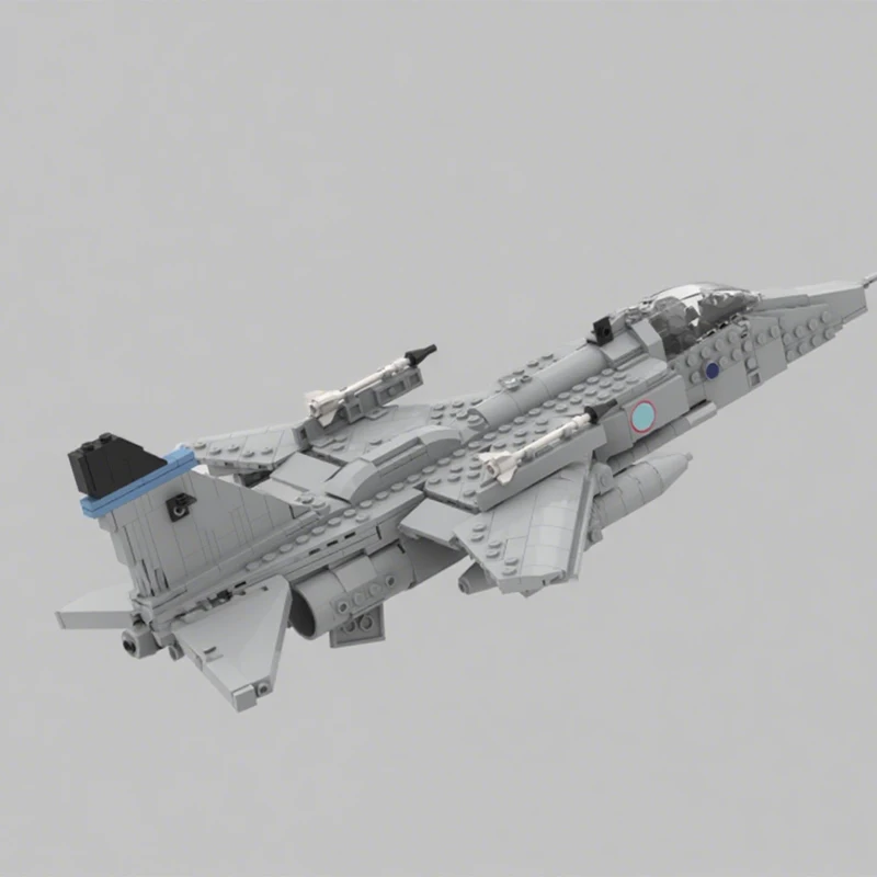 748PCS MOC Creative Model Sepecat Jaguar Gr 3A Building Blocks Assembly Building Blocks Display Birthday Gift Decoration Home