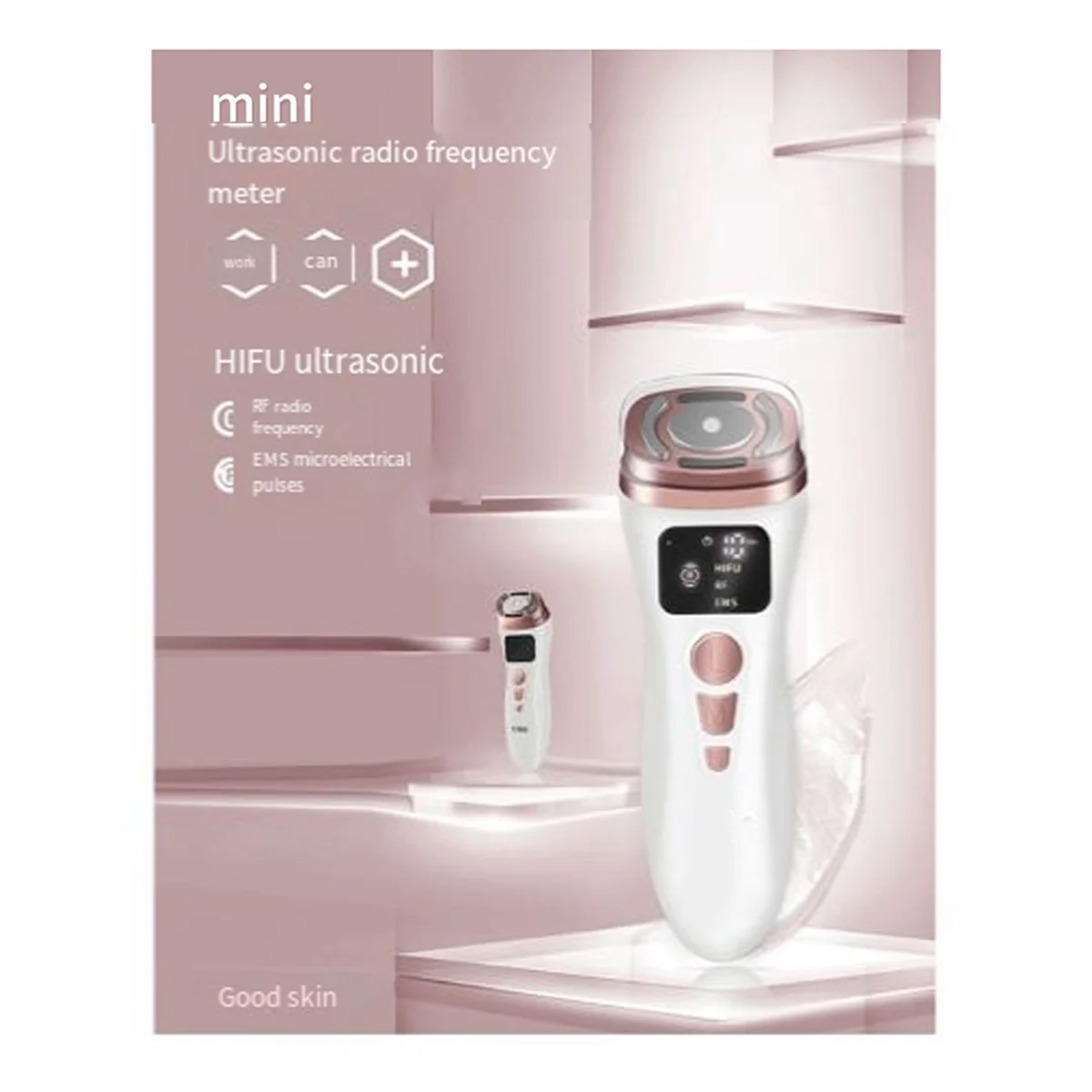 

Ultrasound Machine RF Radiofrequency EMS Microcurrent Lift Firm Tightening Skin Care Product 3 Mode US PLUG