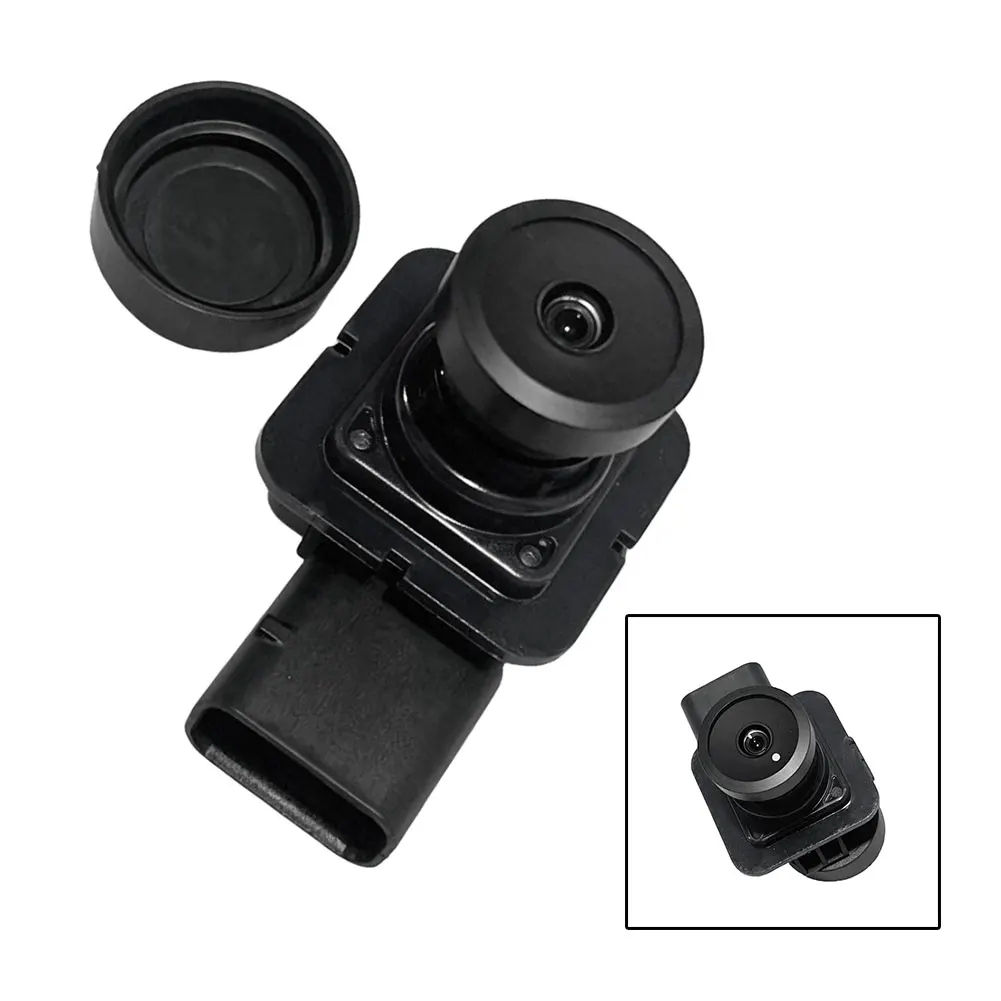 001            For Reverse Parking Black Backup Camera Parking Assist High Strength Material Direct Replacement ABS Construction