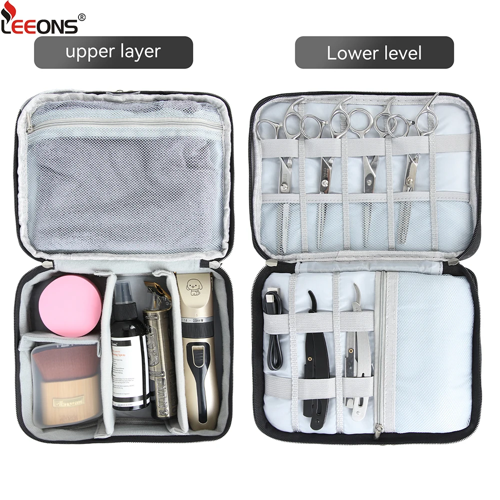 Barber Accessories Bag For Hair Clippers And Supplies Men'S Trimmer Tools Portable Clipper Storage Holder For Hair Cutting