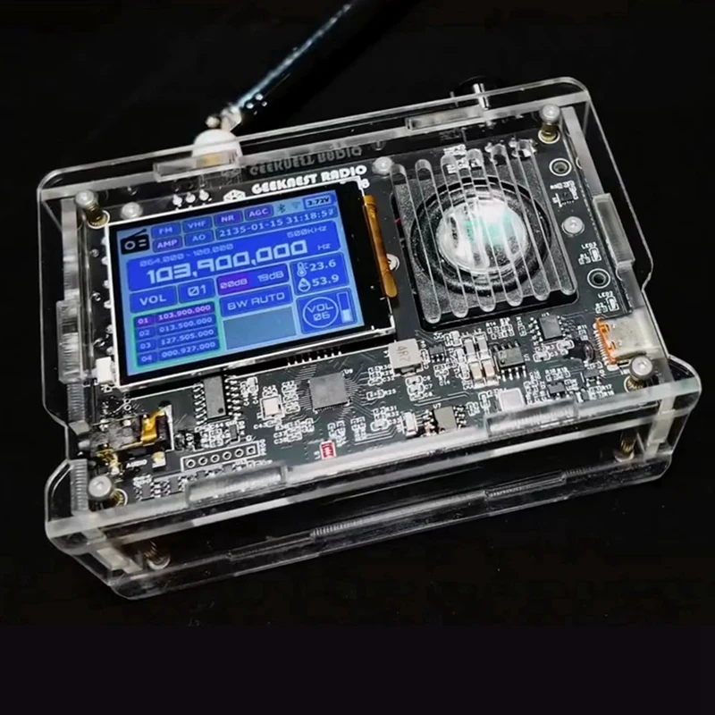 Kit de Radio de banda completa V5A, receptor de Radio de banda completa, FM, AM, MW, SW, SSB, LSB, USB, bricolaje