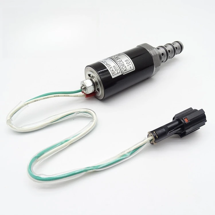 For KDRDE5K-20/40C04-109 Excavator Hydraulic Pump Proportional Solenoid Valve EC210 EC240 EC360 Fast Delivery