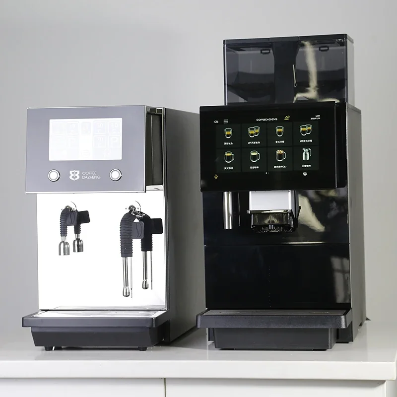 BC100 Fully Automatic Coffee Machine Commercial Ceramic Espresso Machine for Cappuccino Latte Office Business Use