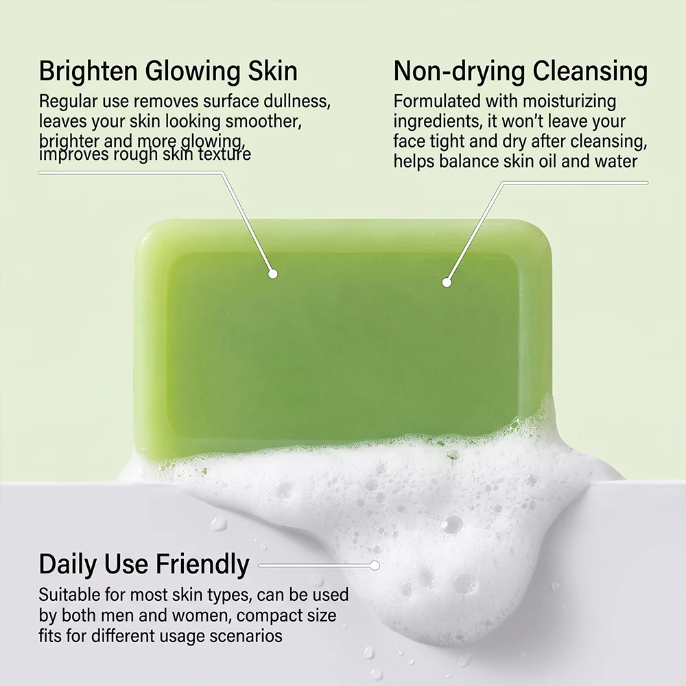 Natural Tea Tree Oil Soap Bar 100g Purifying Cleanser For Oily Dry Skin Daily Refreshing Face Body Wash