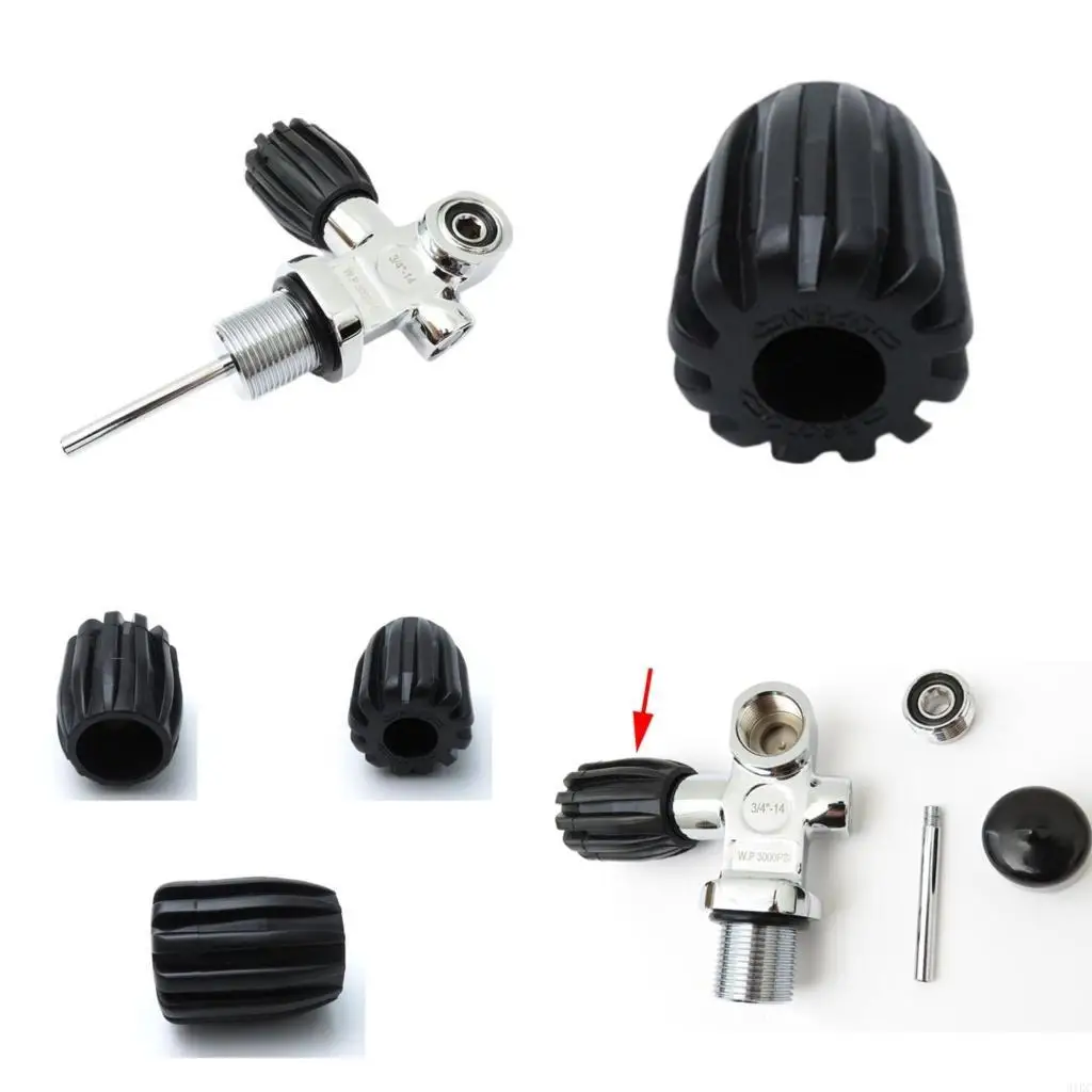 

Scubas Diving Tanks Cylinder Valves Knob Handwheel Replacement Maintenance