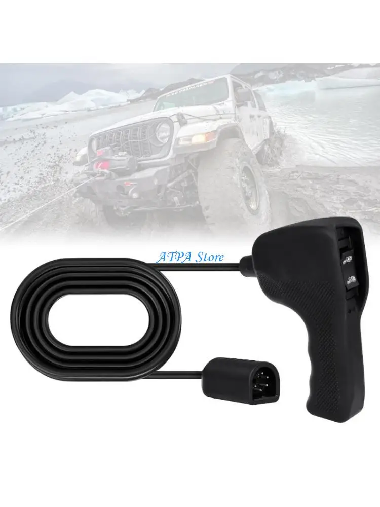 

U13C ABS Construction 83665 Plug-in Грузовая лебедка Пульт дистанционного управления для Warn M8000 M10000 M12000 5-контактный