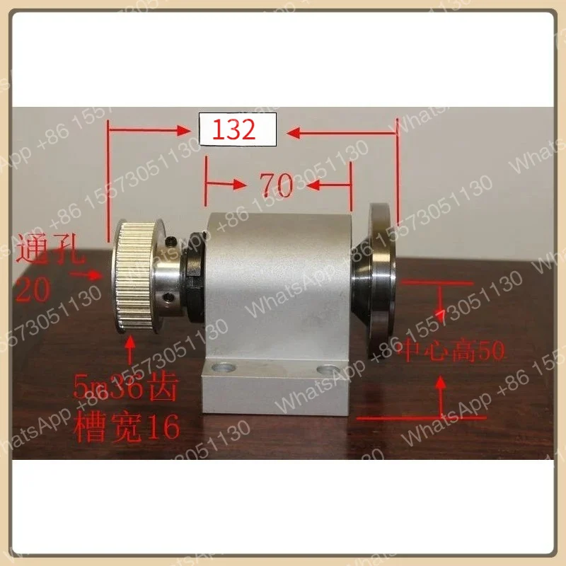 Hot deals Suitable for Lathe spindle high-strength lathe head assembly with flange accuracy 0.01