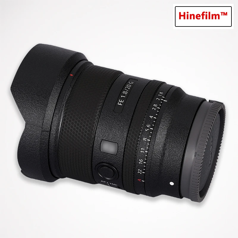 for Sony 20 f1.8 Lens Sticker SEL20F18G Decal Skin for Sony FE20mm F1.8G Lens Protector FE20 F1.8 G Wrap Cover Film 20F1.8G