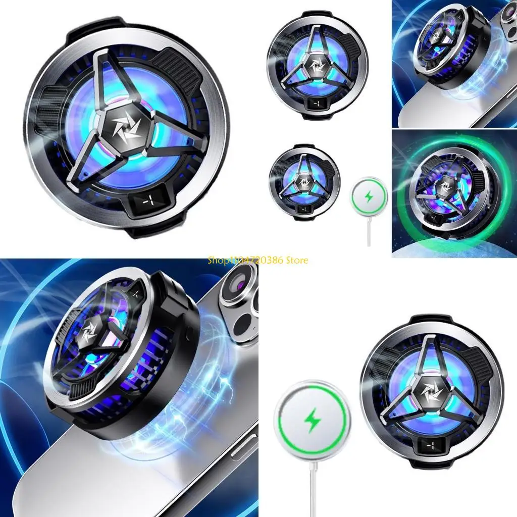 K0EA High Efficiency Phone Cooling Phone Cooling Clip for enhances Gaming Experience