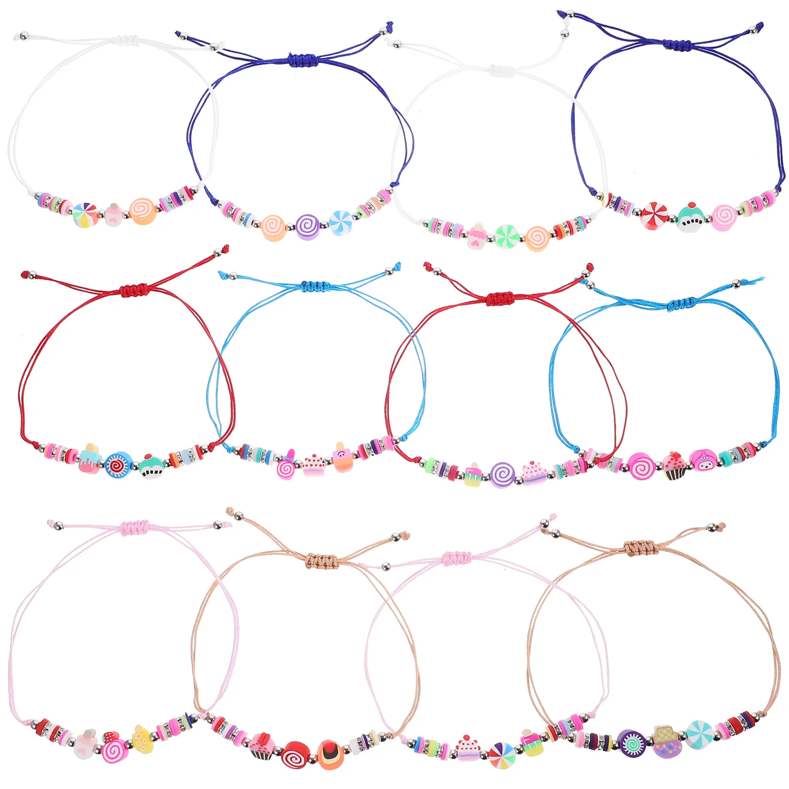 

Fruit Soft Ceramic Bracelet Colored Beads Polymer Clay Coloured Making Miss