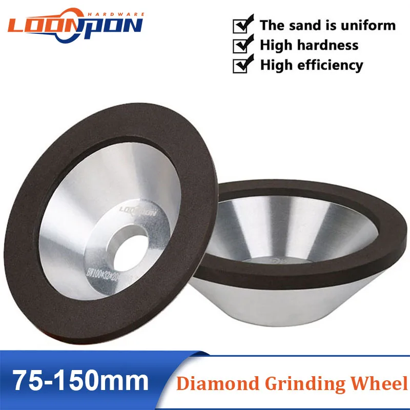 Diamond Grinding Wheel Cup Grinding Wheel Grinding Circle for Polishing Milling Cutter Disc 75mm/100mm/125mm/150mm/200mm